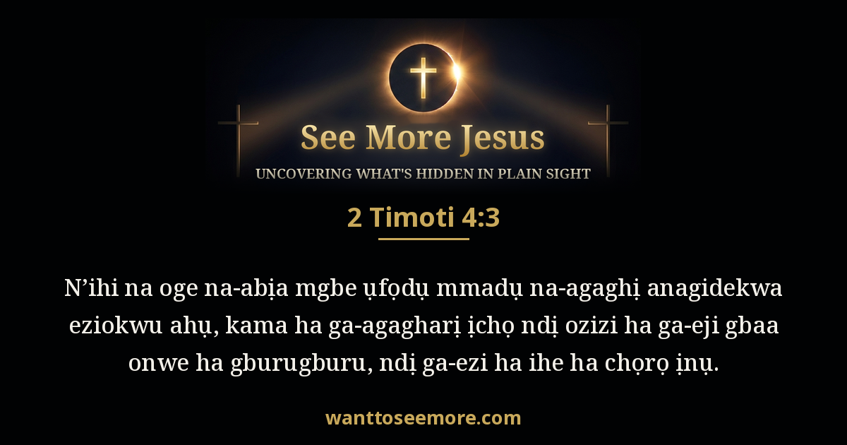 2 Timothy 4:3