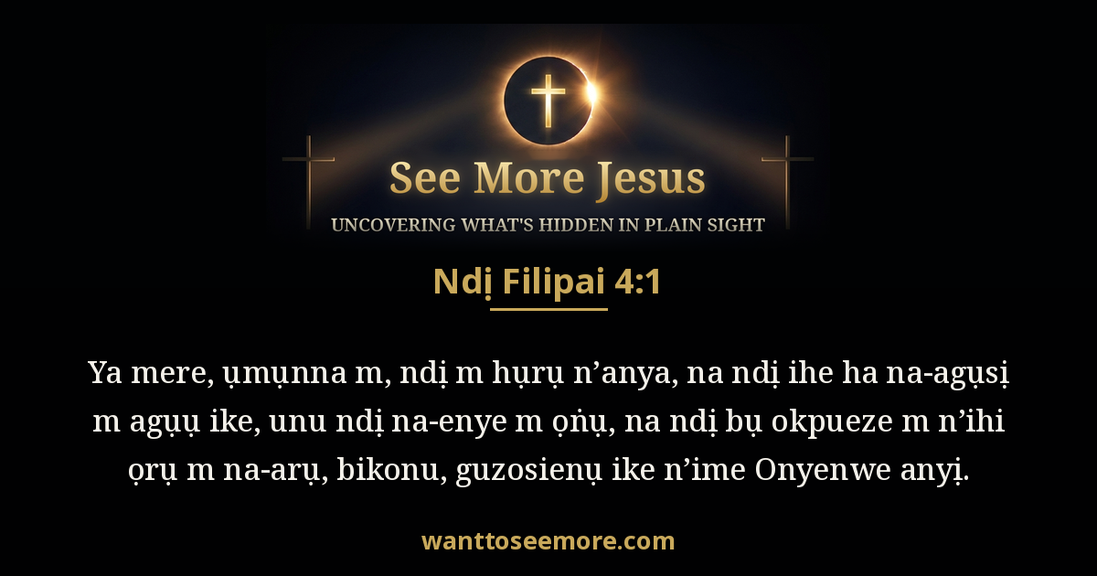 Philippians 4:1