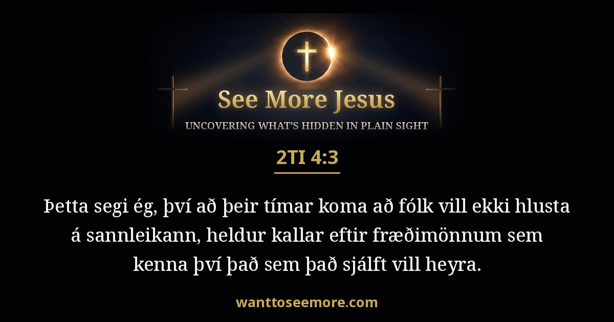 2 Timothy 4:3