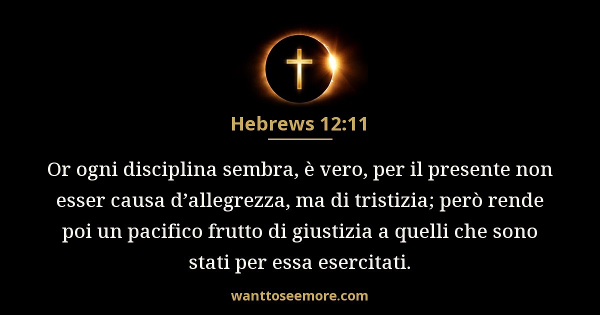 Hebrews 12:11