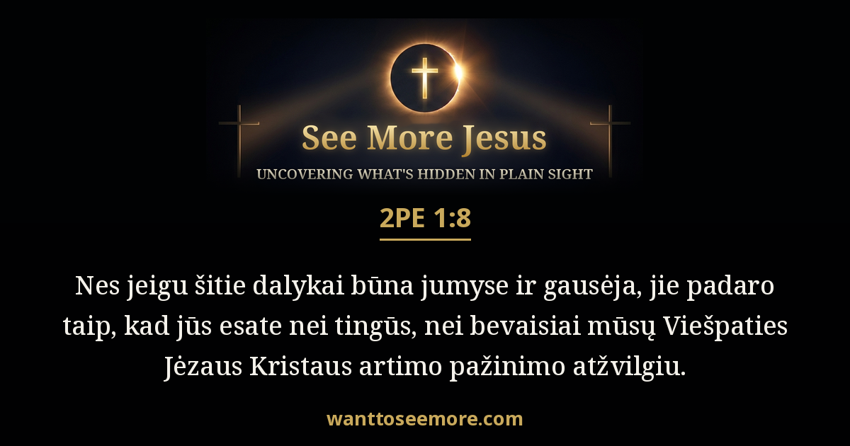 2 Peter 1:8