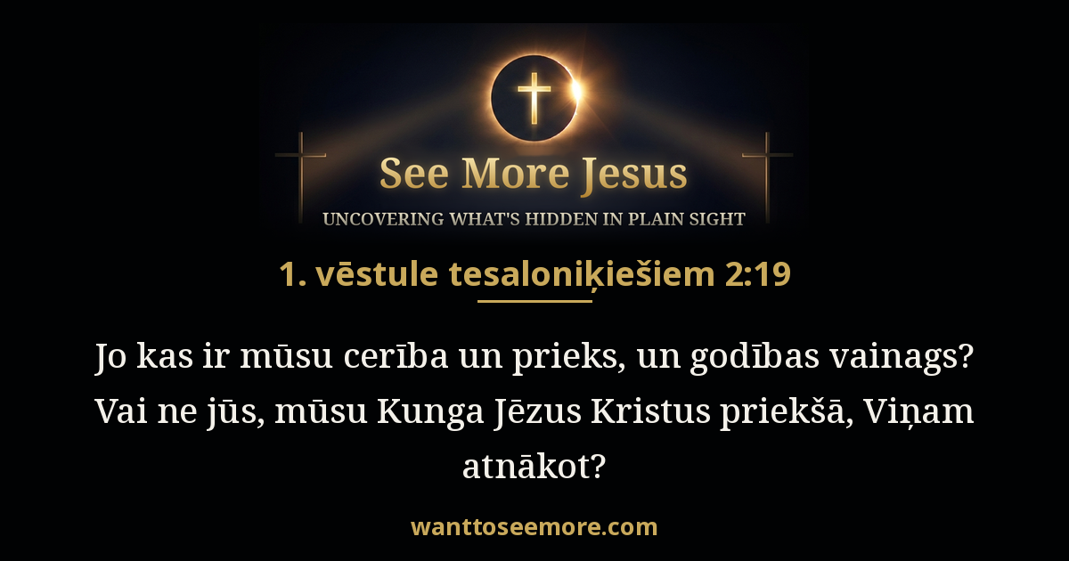 1 Thessalonians 2:19