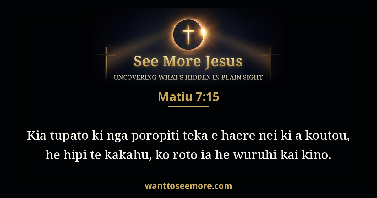 Matthew 7:15