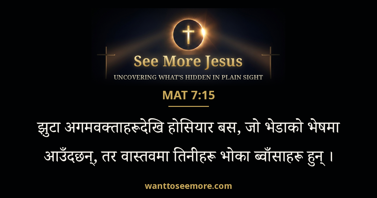 Matthew 7:15