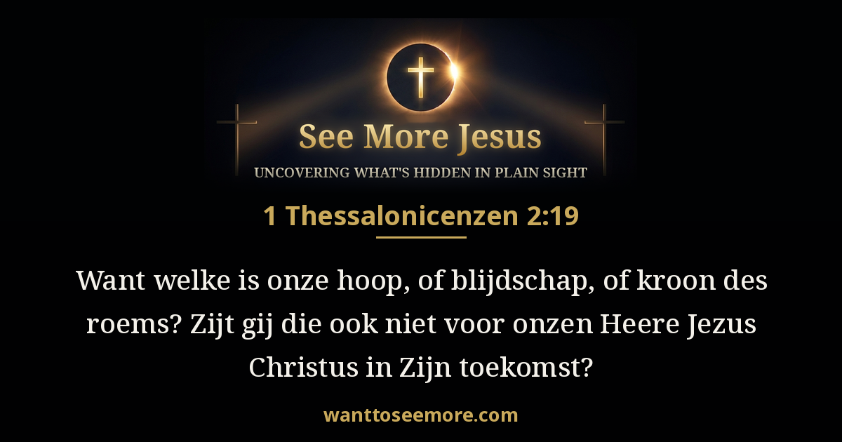 1 Thessalonians 2:19
