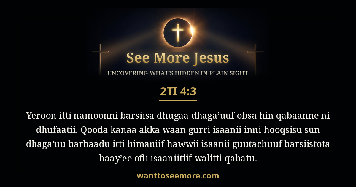 2 Timothy 4:3