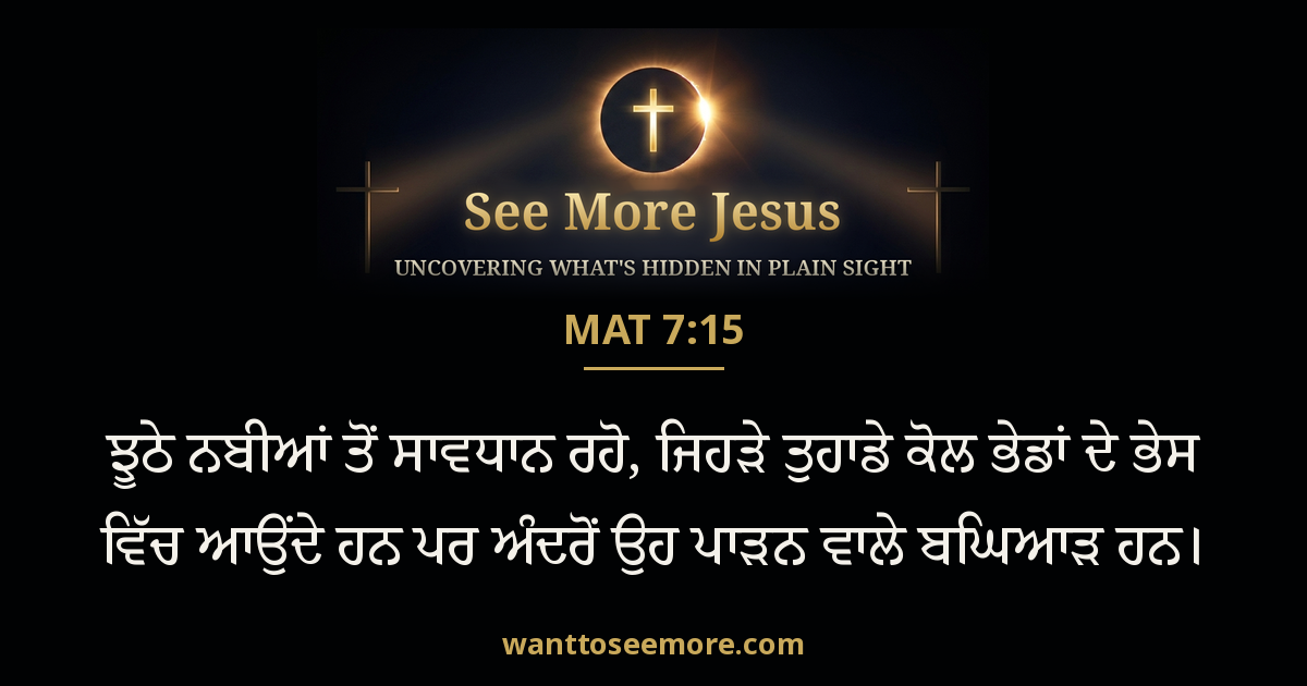 Matthew 7:15