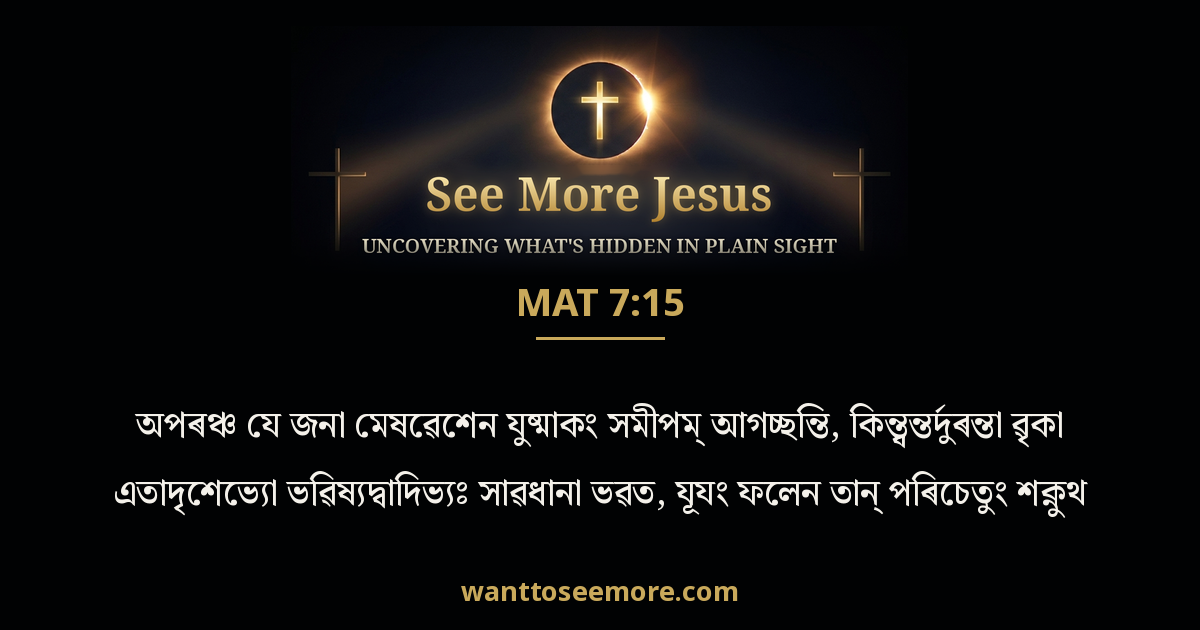 Matthew 7:15