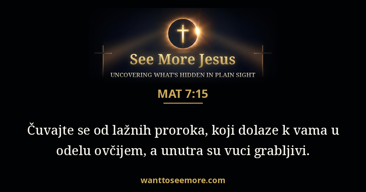 Matthew 7:15