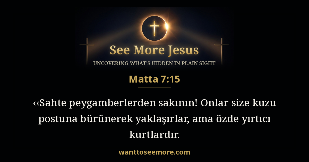 Matthew 7:15