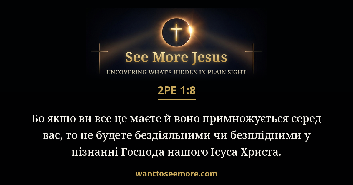 2 Peter 1:8