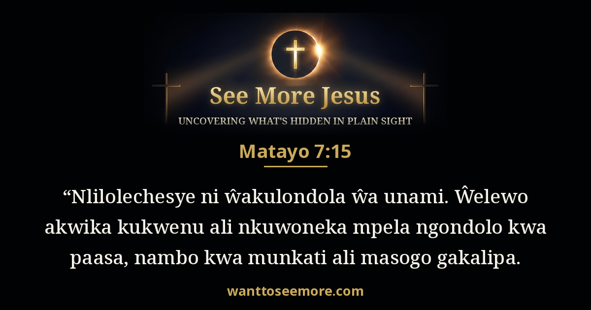 Matthew 7:15