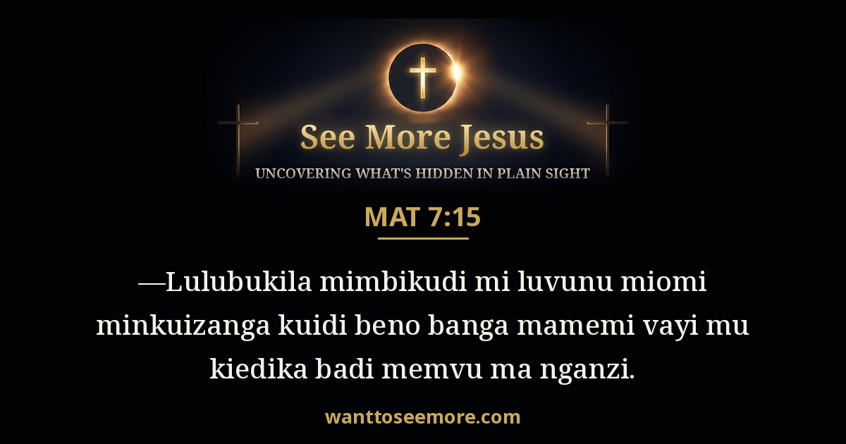 Matthew 7:15