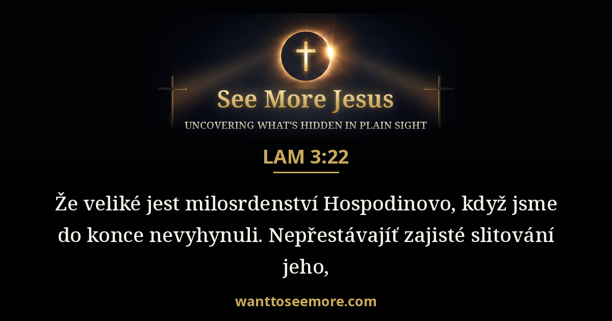 Lamentations 3:22
