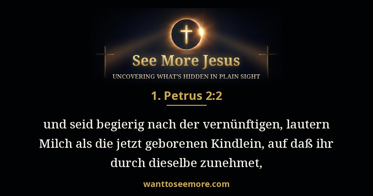 1 Peter 2:2