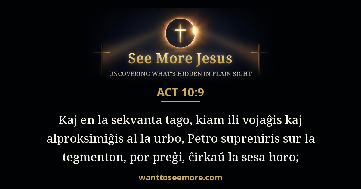 Acts 10:9