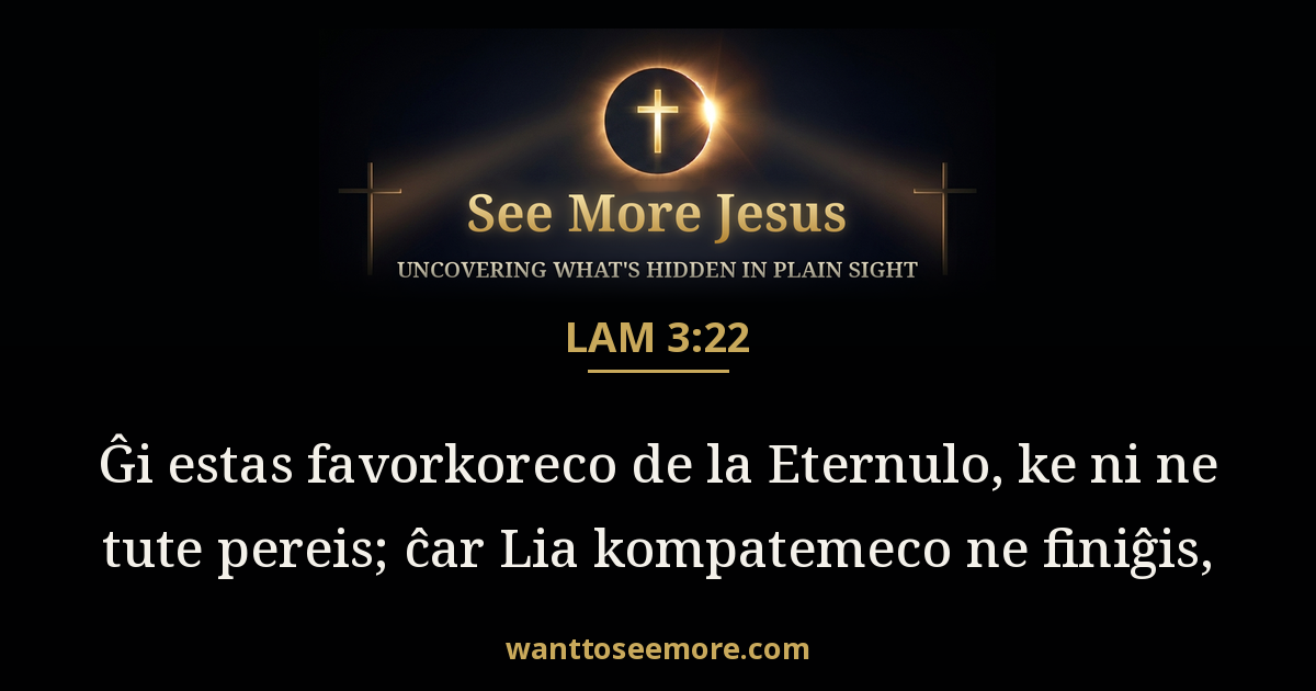 Lamentations 3:22