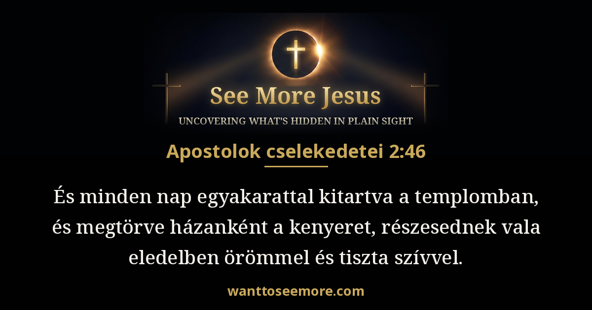 Acts 2:46