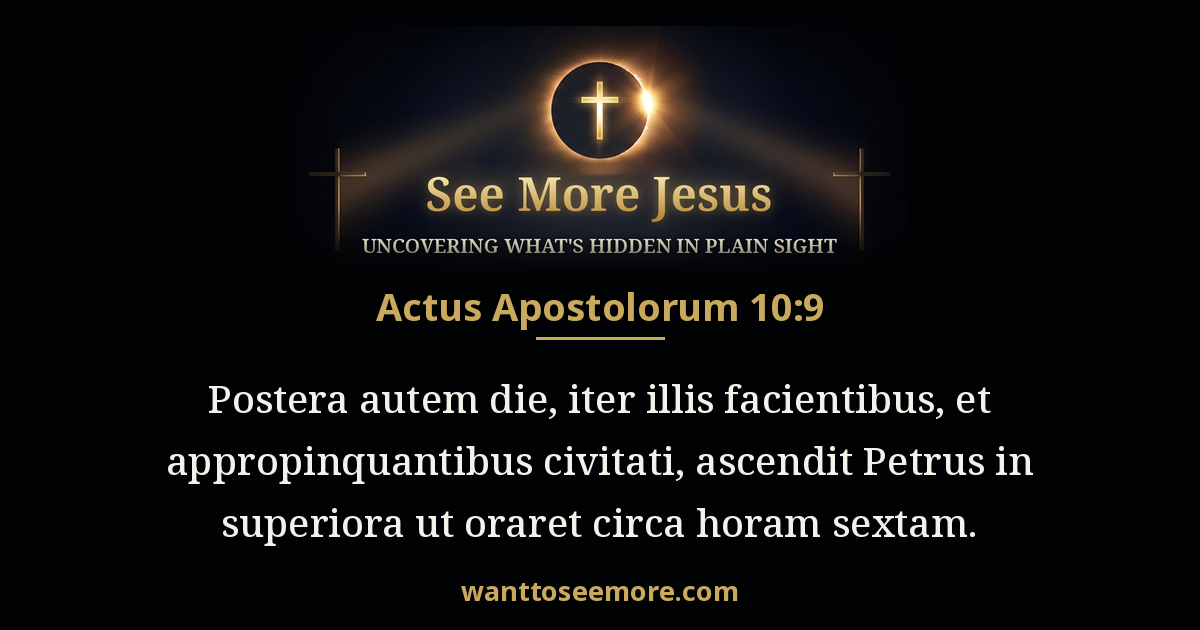 Acts 10:9