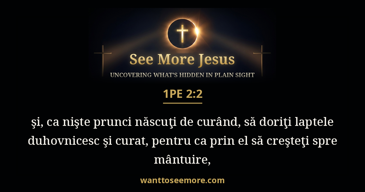 1 Peter 2:2