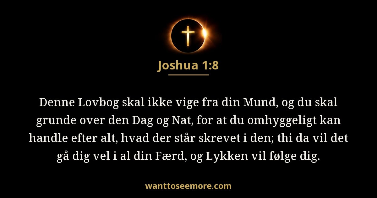 Joshua 1:8