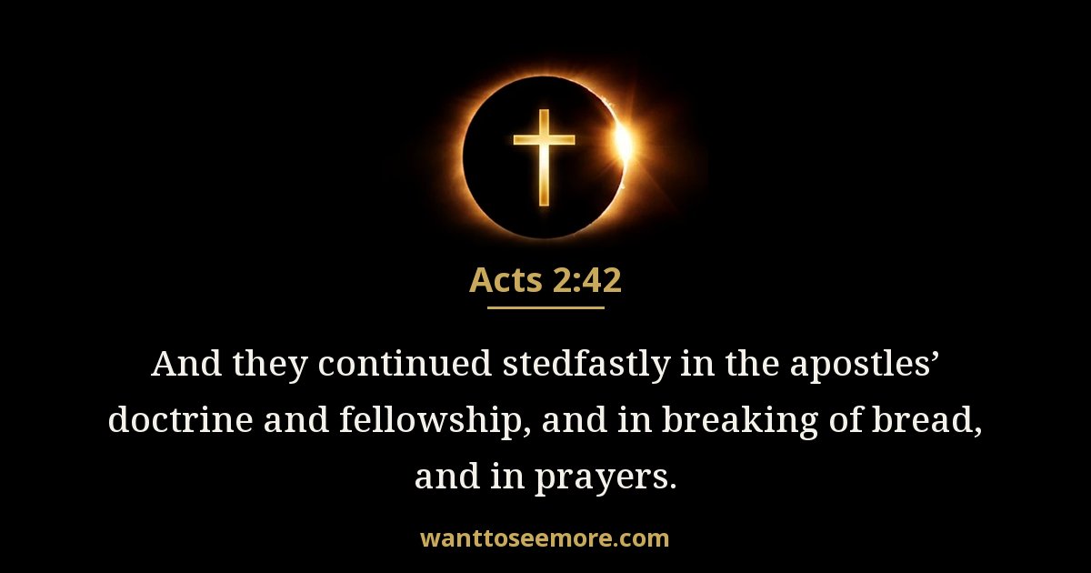Acts 2:42