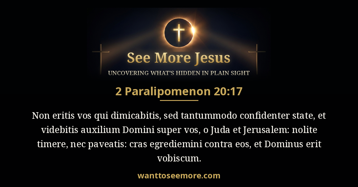 2 Chronicles 20:17