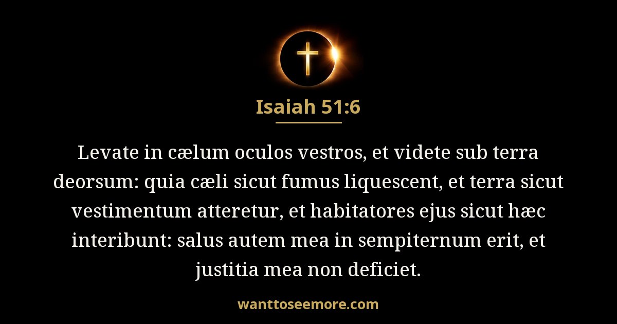 Isaiah 51:6