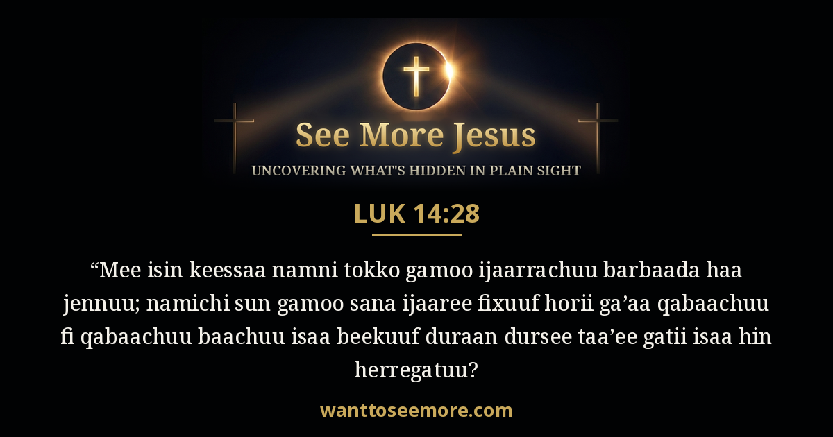 LUK 14:28