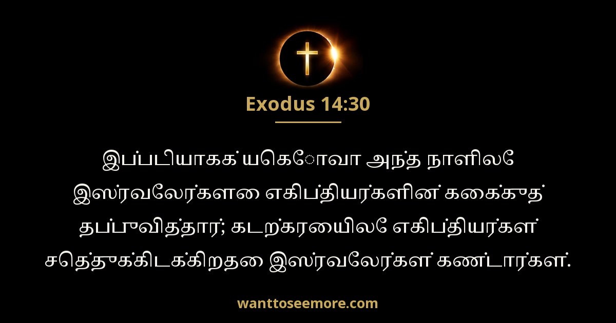 Exodus 14:30
