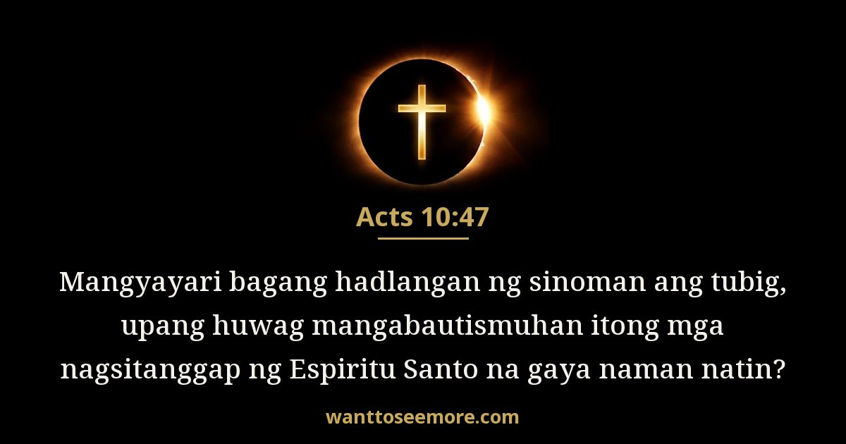 Mga Gawa 10:47