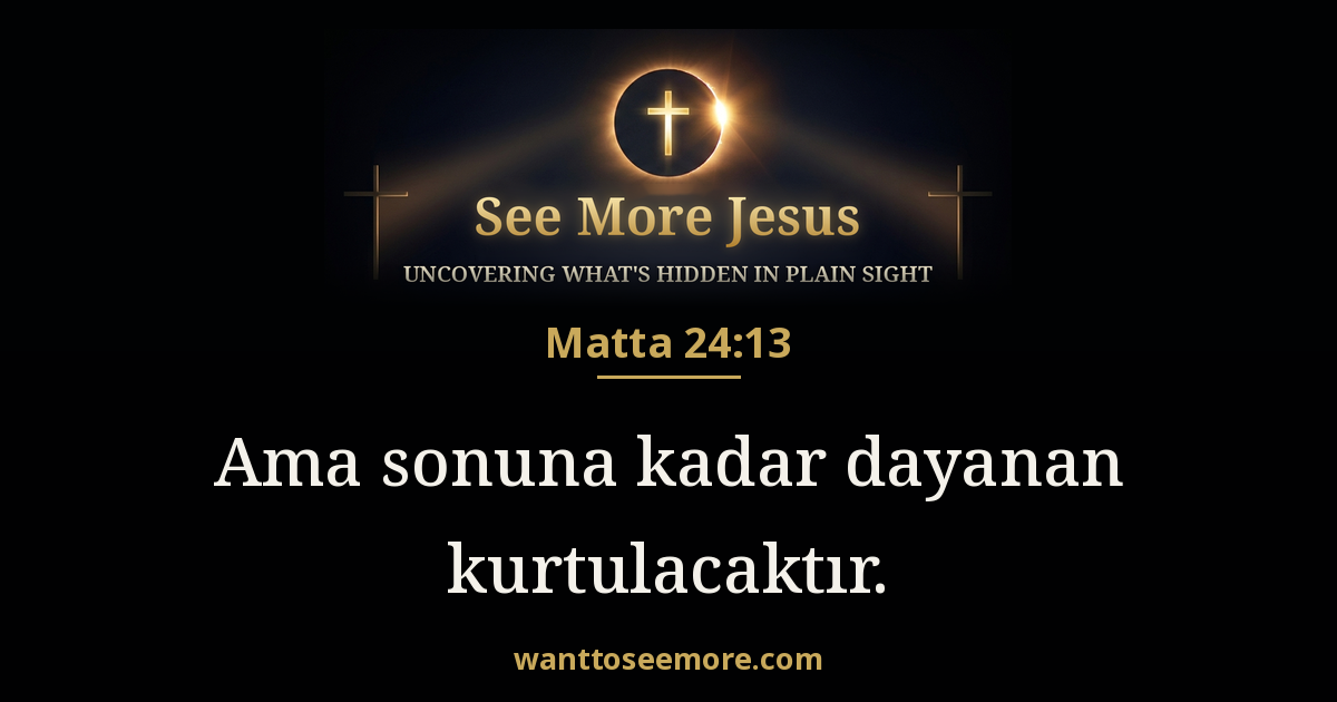 Matthew 24:13