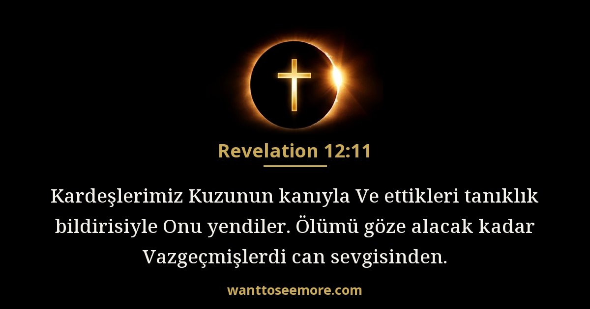 Vahiy 12:11