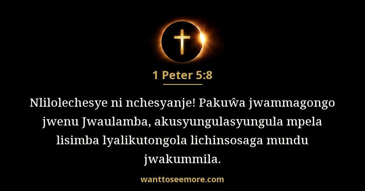 1PE 5:8