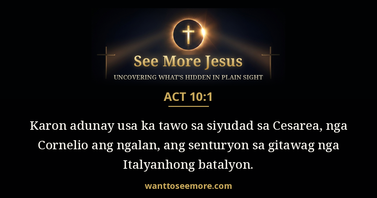 Acts 10:1