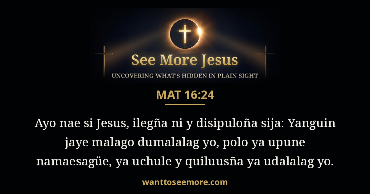 Matthew 16:24