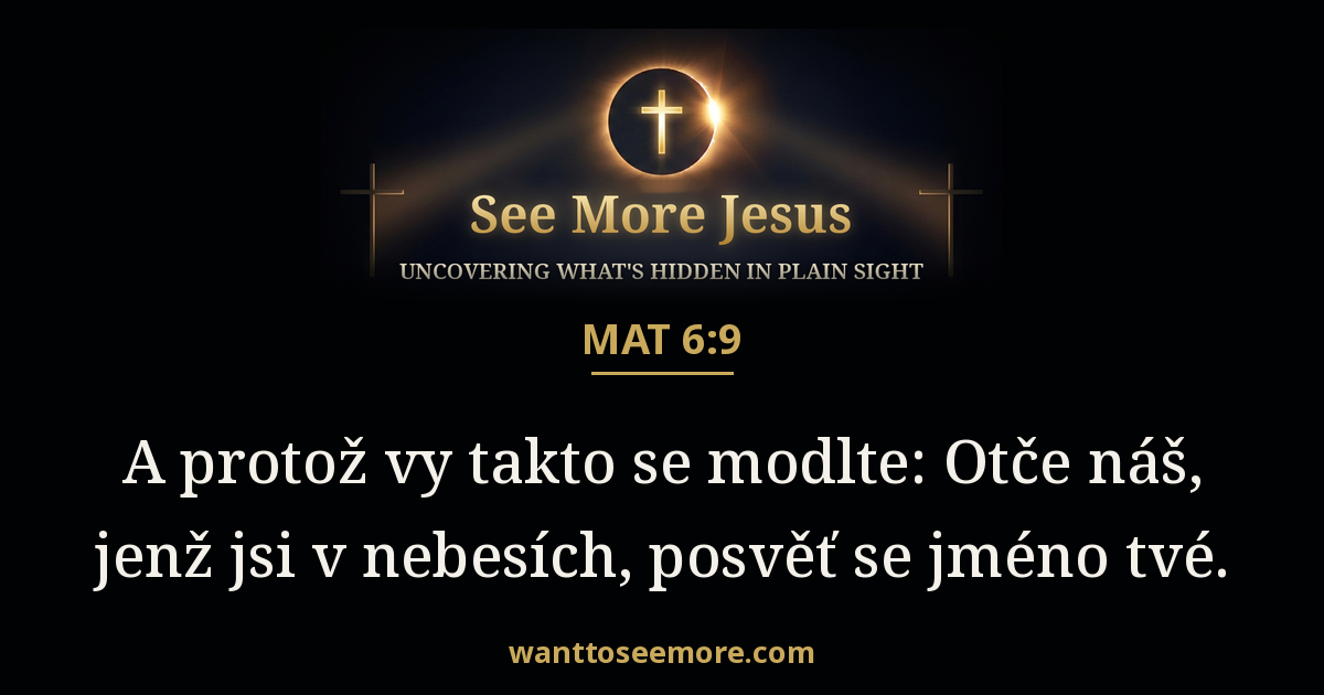 Matthew 6:9