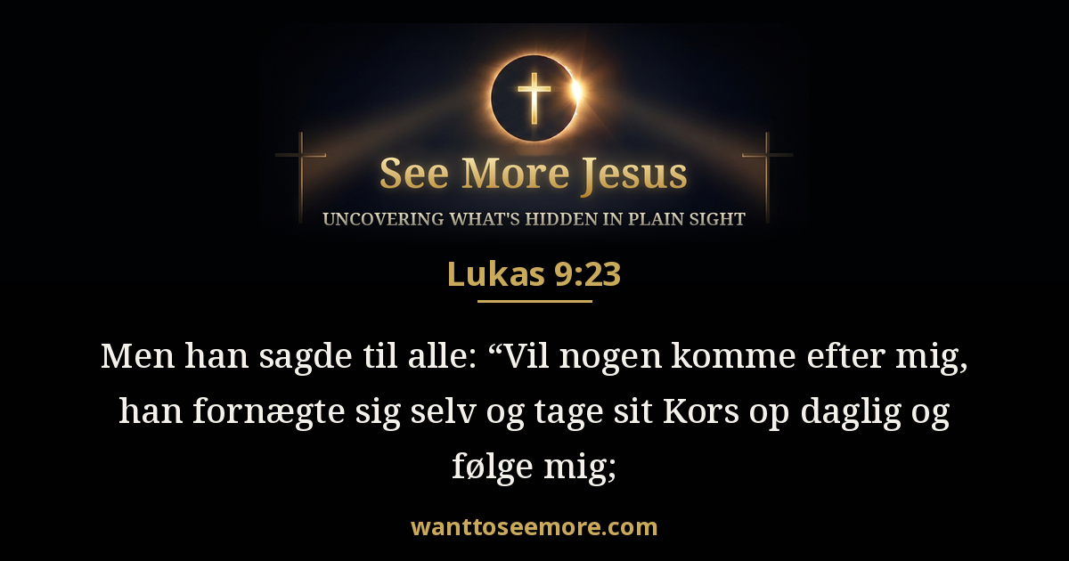 Luke 9:23