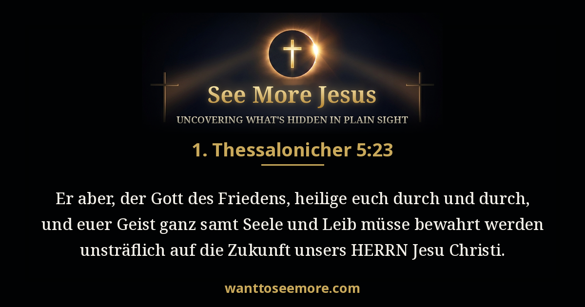 1 Thessalonians 5:23
