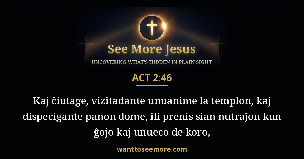 Acts 2:46