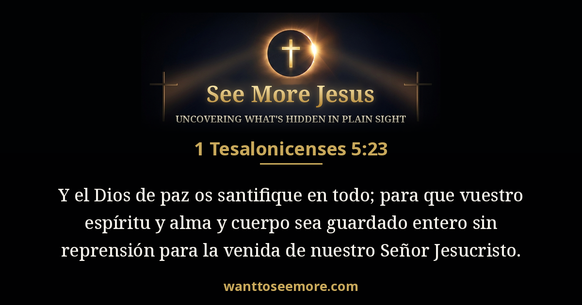 1 Thessalonians 5:23