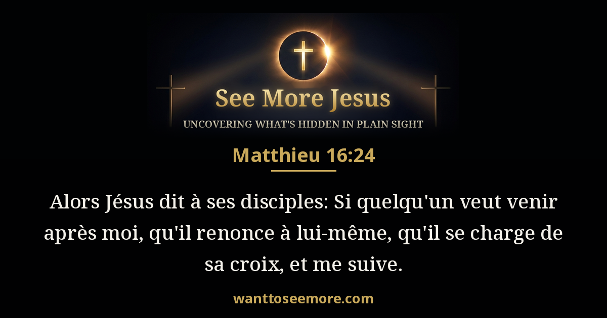 Matthew 16:24