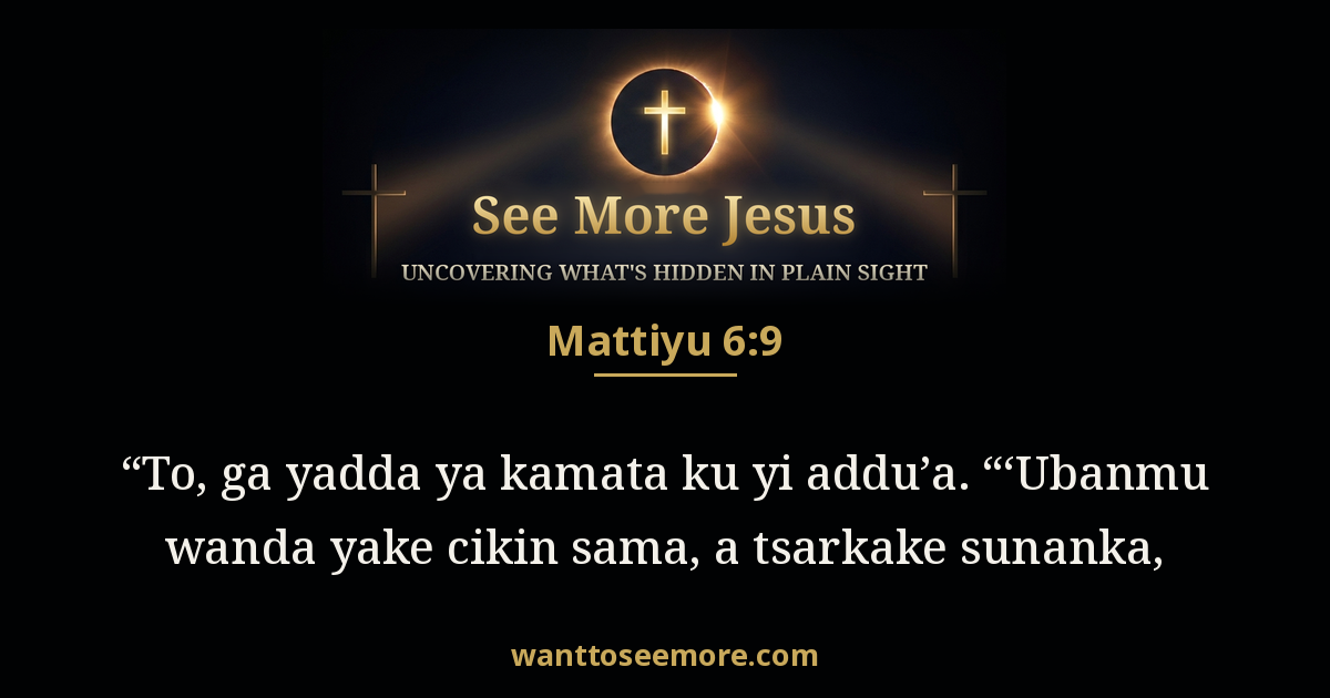Matthew 6:9