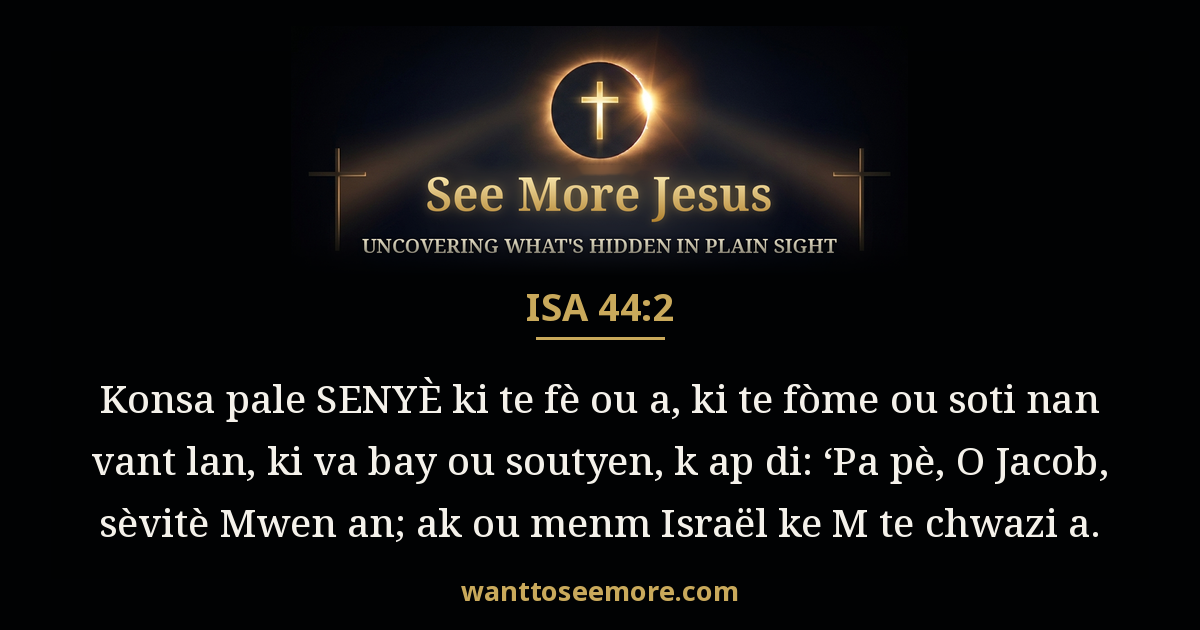 Isaiah 44:2