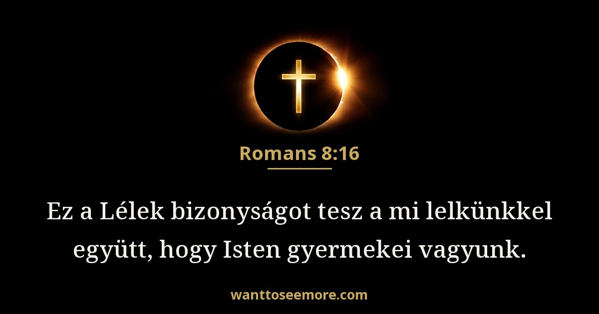 Romans 8:16