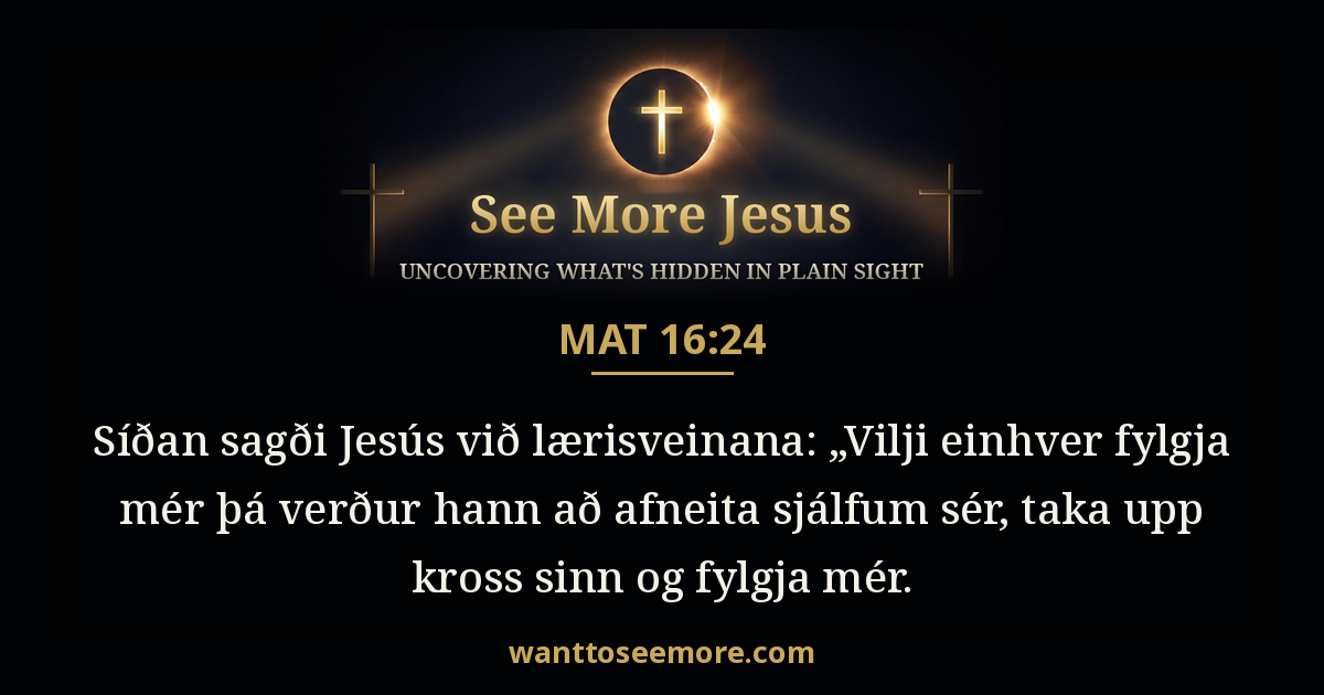 Matthew 16:24