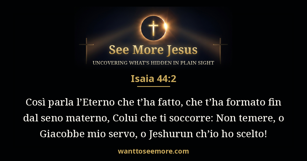 Isaia 44:2