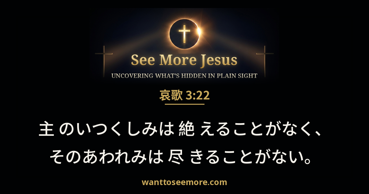Lamentations 3:22