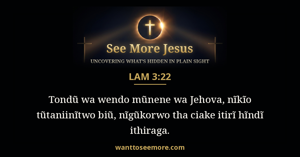 Lamentations 3:22
