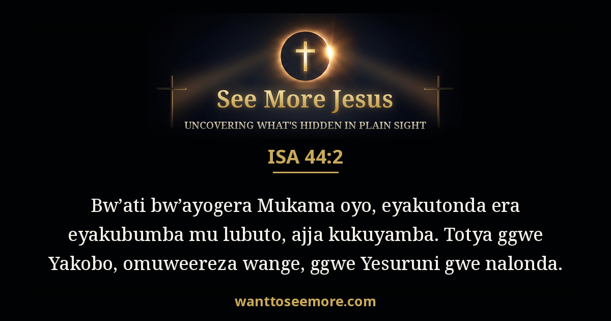 Isaiah 44:2